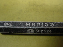 M6*1.0　GP2-IP2　使用感有り中古品 ミリサイズ　ネジゲージ　プラグゲージ_画像3