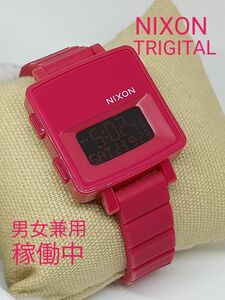 ★■ NIXON TRIGITAL 男女兼用 腕時計 デジタル 反転液晶 稼働中