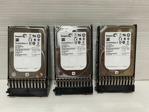 Seagate HDD Constellation.2 1TB 3個セット ST91000640NS 2.5インチ 送料無料