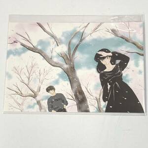 [ super-rare ] height .. beautiful . Maison Ikkoku # postcard sound less ..# Shonen Sunday # Inu Yasha Ranma 1/2 Urusei Yatsura .-.. hoe -..01