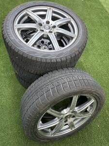 2010年製☆ブリヂストン ブリザック REVO GZ 225/50R18☆マナレイスポーツ 18ｘ7.0J 5H PCD114.3 OFF+35 4本セット