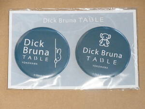 * Dick Bruna TABLE Dick bruna table Yokohama can badge 2 kind set Miffy Ferrie simo*