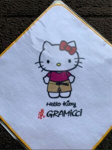 GRAMiCCi ×HELLOKITTY　ハンカチ　イエロー