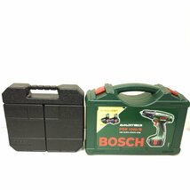 値下げ！ 中古品 ★ ボッシュ 12V充電式 バッテリードライバードリル PSR1200/B アクセサリーキット付き ★ BOSCH 美品_画像1