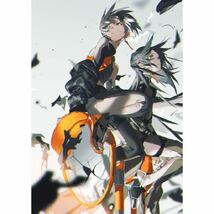 米山舞 個展 SHE キャンバスアート 「SHE TWO CROWS」 pixiv WAEN GALLERY 受注生産限定 らはを_画像1