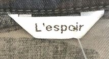 タグ付き L'espoir レスポワール カモフラ シャツ 長袖 3L 大きいサイズ_画像4