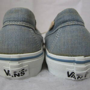 VANS FUKUTOO（バンズ フクトゥ）（V50CBR） デッキスタイルスニーカー 青デニム  27㎝ US9  ok2309Dの画像4