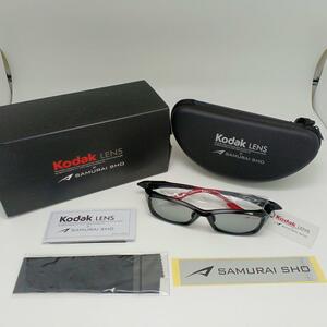 激安　新品タグ付き　日本製　サムライ翔　ブラック　サングラス　SAMURAI SHO　哀川翔　kodakレンズ使用 アウトドア　スポーツ