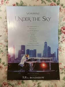 YOSHIKI under the sky チラシ　