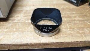 レンズフード　MINOLTA　flex 装着未確認保証なし