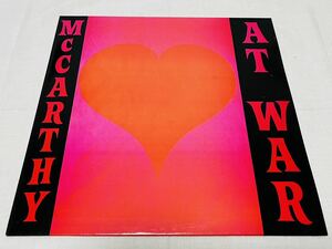 McCarthy★マッカーシー★AT WAR★DONG48★12インチ★UK盤★MPO刻印★the lion will lie down with the lamb★UKインディー★ギターポップ