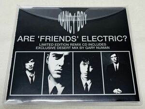 NANCY BOY★ARE 'FRIENDS' ELECTRIC?★NBOYCDR002★UK限定盤★7EDIT★ATLANTIS MIX★DESERT MIX★CRASH MIX★GARY NUMAN★ブリットポップ