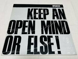 McCarthy★マッカーシー★keep an open or else★DONG45★12インチ★UK盤★MPO刻印★UKインディー★ギターポップ★stereolab