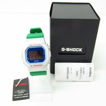 未使用 CASIO カシオ G-SHOCK G-ショック DW-5600EU-8A3JF デジタル 腕時計 ▼AC24222_画像1