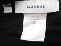 MURRAL ミューラル アイビーハーフスリーブドレス サイズ：1 レディース 衣類 □UF3902_画像6