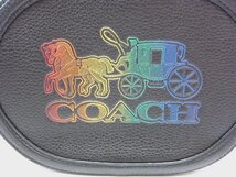 COACH コーチ ショルダーバッグ C6803 QB/M2 ホース アンド キャリッジ クロスボディ 鞄 ∠UP3788_画像8