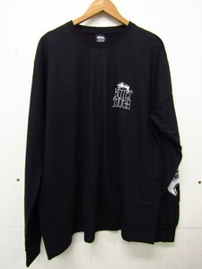 STUSSY ステューシー STRIKE PIG DYED LS TEE ロングTシャツ SIZE:XL ⊥FG6609