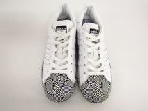 美品 HIROKO TAKAHASHI × adidas SUPERSTAR WHITE / FY1588 SIZE:23cm 靴 アディダス ⊥SH6769_画像2