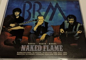 Jack Bruce-Ginger Baker-Gary Moore BBM 4CD+特典 1994年 live At Glasgow,Scotland &London,UK Cream