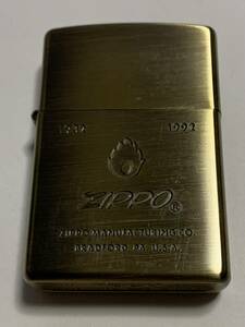 本体のみ　2005年 古美仕上げ　ロゴ柄　ZIPPO 未使用