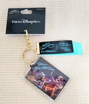 TDS ビリーブシーオブドリームス ミッキー&MISIA キーホルダー ディズニーシー 夜のショー_画像1