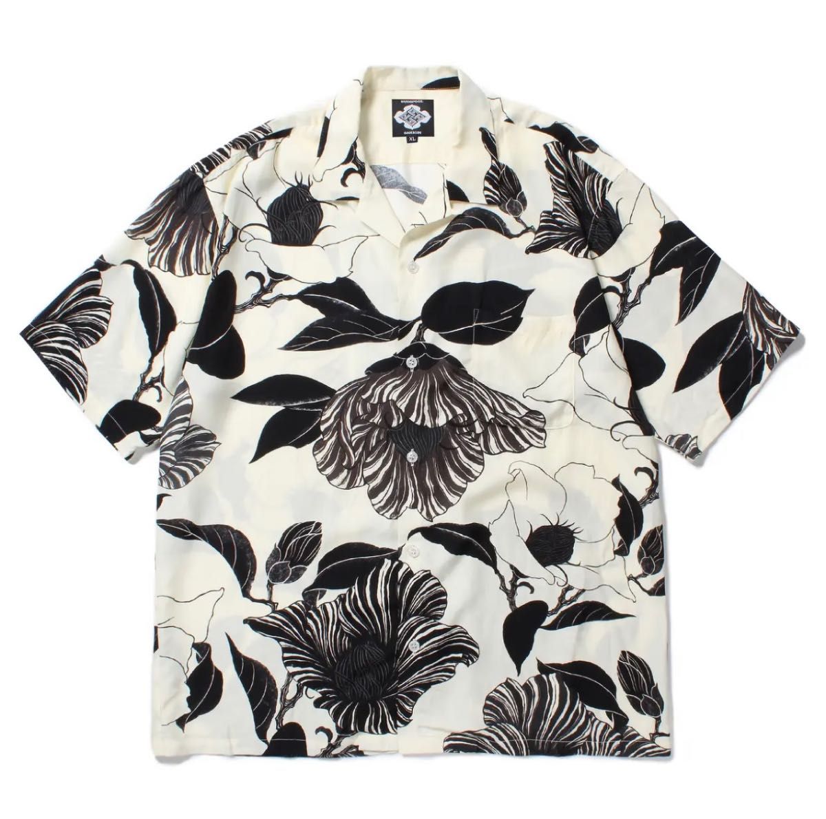 舐達麻 GAKKIN × BUDSPOOL 廻り花HAWAIIAN SHIRT POP UP限定 XL