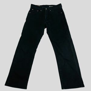 Levi’s / リーバイス 505 145周年 ビッグE メンズ ストレッチ ブラックデニムパンツ ジーンズ W28 L32 O-1578