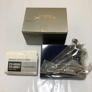 【066新品未使用】シマノ SIMANO XTR フロントディレイラー FD-M900 ダウンスイング 下引き バンド径34.9mm