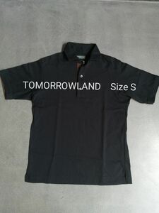 TOMORROWLAND　トゥモローランド　スキッパーシャツ 半袖Tシャツ　メンズS　ネイビー
