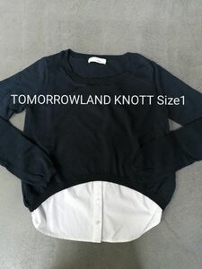 TOMORROWLAND KNOTT トゥモローランド ノット　ニット　セーター　レディース1（S）