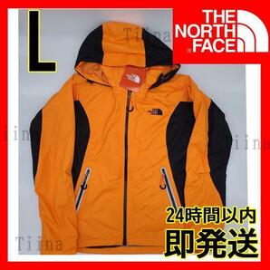 L 韓国 オレンジ THE NORTH FACE レディース ノースフェイス HyVent マウンテンパーカー マウンテンジャケット 撥水