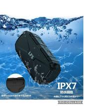 Bluetooth ワイヤレス　スピーカー IPX7防水　重低音　高音質　省エネ　マイク内蔵 ブルートゥース ポータブル ワイヤレス10W高性能_画像3