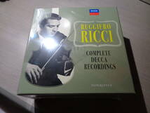 未開封/ルッジェーロ・リッチ,RUGGIERO RICCI/COMPLETE DECCA RECORDINGS(AUSTRALIA/ELOQUENCE/DECCA:484 2150 SEALED NEW 20CDs BOX SET_画像1