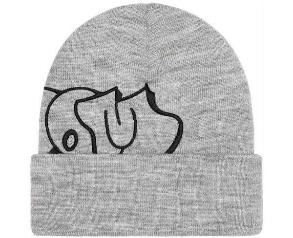 Supreme Mf Doom Beanie Heather Greyシュプリーム MF ドゥーム ビーニー ヘザー グレー