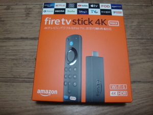 ★ 新品・送料無料 Fire TV Stick 4K Max ストリーミングメディアプレイヤー amazon Wi-Fi6 ★