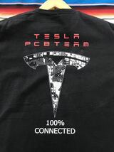 Tesla PCB Team Tシャツ テスラ　イーロンマスク　電気自動車　USA アメリカ　ビンテージ　世田谷ベース　エレクトリック　古着　アメカジ_画像4