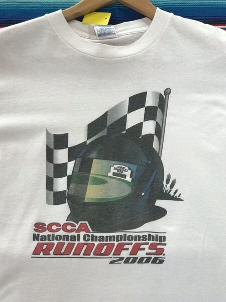 SCCA National Championship Runoffs Tシャツ　アメリカ　アマチュアレース　レーシング　世田谷ベース　企業　カンパニー　古着　アメカジ