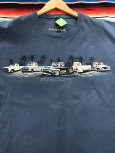 Heat on the Street Tシャツ　クラシックカー　ホットロッド　ピックアップトラック　ラットロッド　世田谷ベース　古着　アメカジ