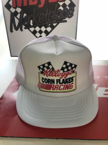 Kellogg's Corn Flakes Racing 帽子　キャップ　USA コーンフレーク　ケロッグ　レーシング　レース　世田谷ベース　企業　カンパニー
