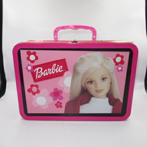 2000s★Barbie★バービー★Tin Bag★缶★バッグ★トランク★ボックス★人形★フィギュア★