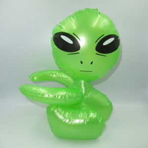 ＡＬＩＥＮ★エイリアン★Inflatable★膨らまし人形★抱っこちゃん★UFO★人形★フィギュア★ぬいぐるみ★宇宙人★３０センチ