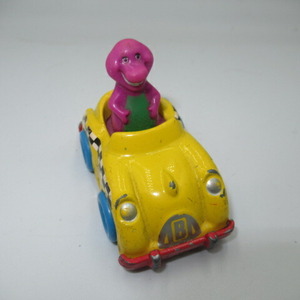 1997年★Barney★恐竜バーニー★ミニカー★HASBRO★ハズブロ★ぬいぐるみ★人形★フィギュア