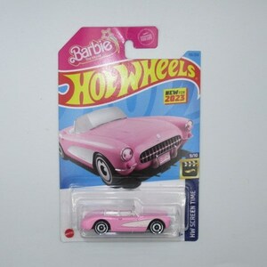 レア！2023 Barbie the Movie★バービー　ムービー　映画コルベット　Corvette★Hot Wheels ホッ