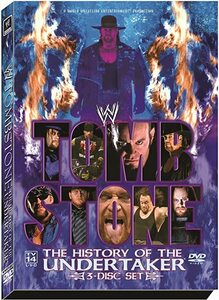 WWE プロレス DVD 輸入盤 新品 アンダーテイカー 三枚組ベストDVD 「Tombstone : The History Of The Undertaker」（リージョン1）