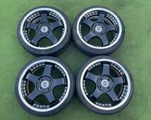 ◆ 希少！SSR プロフェッサー SP1-R ◆16x6.5J+32/PCD:100/4穴◆4本 165/40R16 N-BOX バモス ワゴンR エブリィ ハイゼット等_画像2