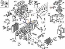 ベンツ R171 W163 エアコン ブロアレギュレーター SLK200 SLK280 SLK350 SLK55 ML320 ML350 ML55 2308216451 2308216351 2208210951_画像2