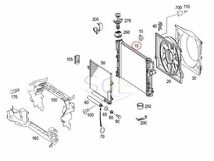 ラジエーター ラジエター W211 W219 E500 CLS500 ベンツ 出荷締切18時 2115003102 2115000202 2115002302_画像8