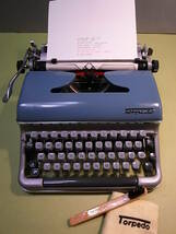 正常可動・美品●ビンテージ 1951年ドイツ製・TORPEDO 18●タイプライター・欧文対応 アルファベット美書体・オリジナルケース有_画像1