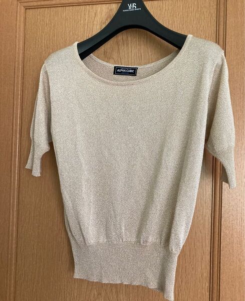 ALPHA CUBIC カットソー 半袖