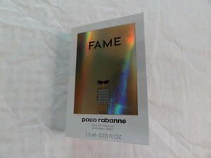 ☆彡PHANTOM paco rabanne オードパフューム　サンプル★【新品未使用】